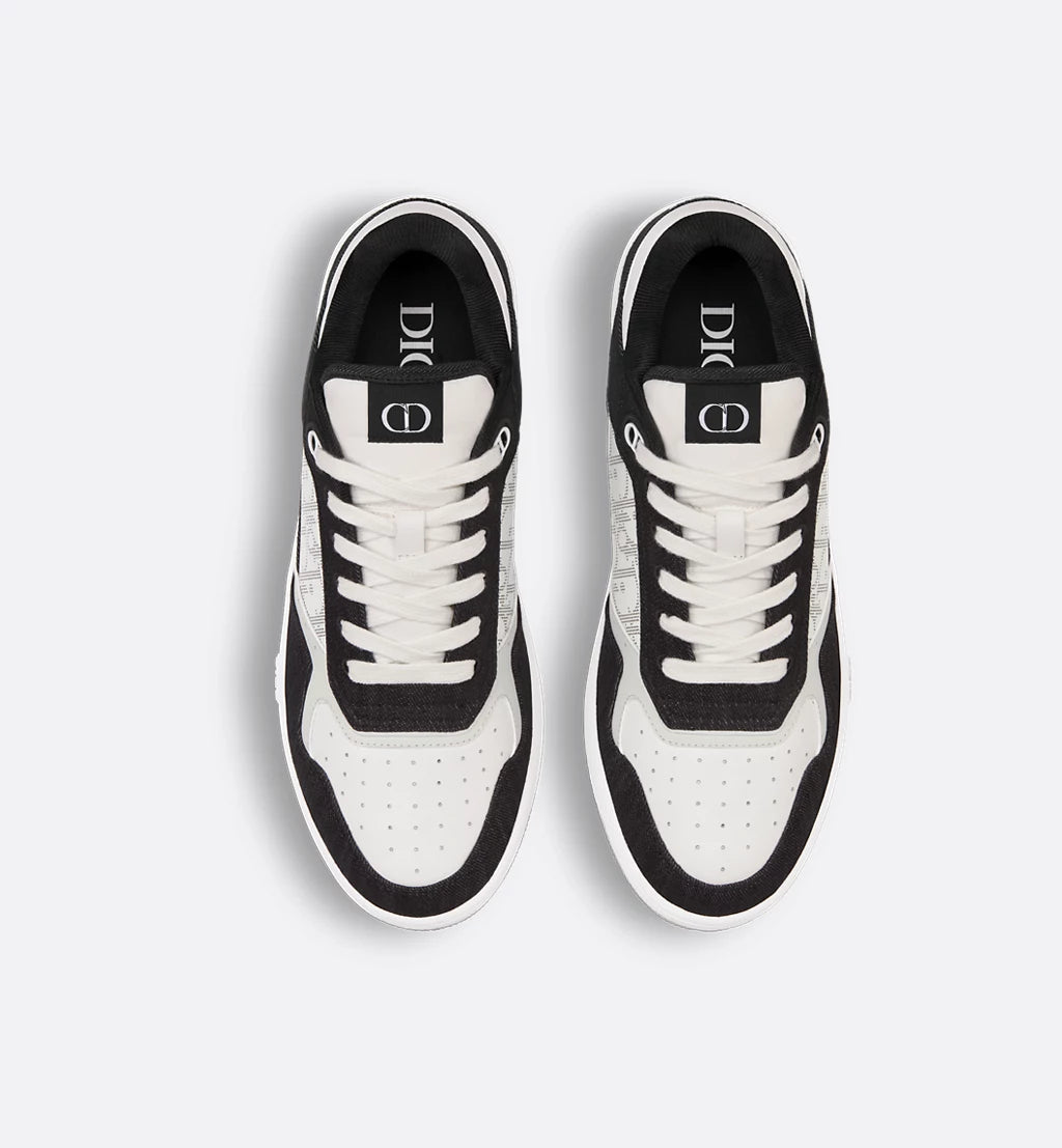 Baskets Dior B27 Noir/Blanc — vue 3