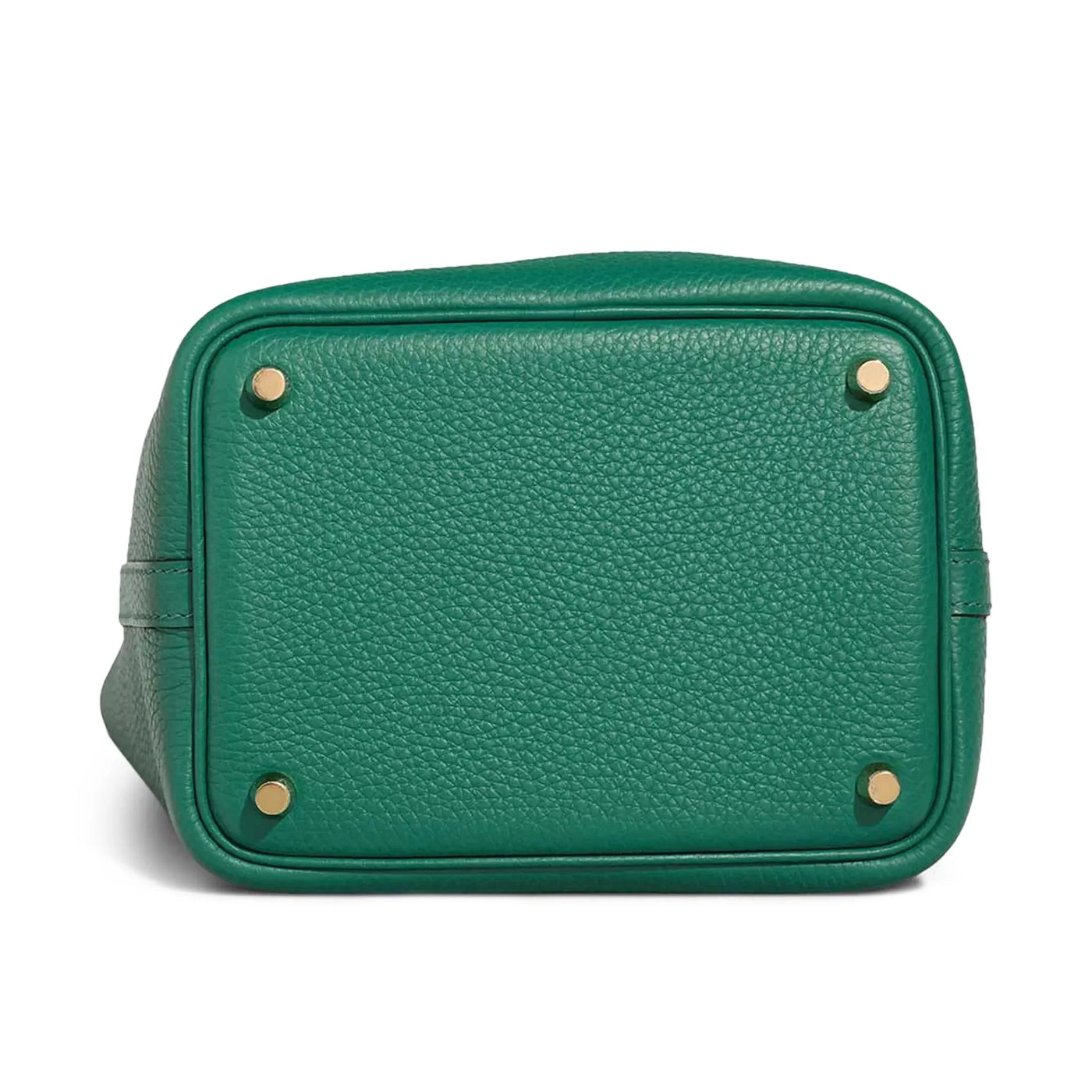 Sac à main Hermès Picotin Lock 18 Vert Clemence Or Hardware — vue 4