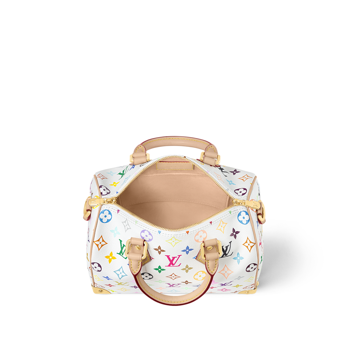 Sac Louis Vuitton Takashi Murakami Speedy Bandoulière 25 (F) — vue 5