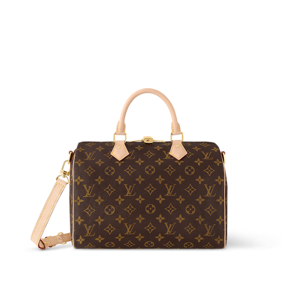 Sac Louis Vuitton Speedy Bandoulière 30 Toile Monogram (F)