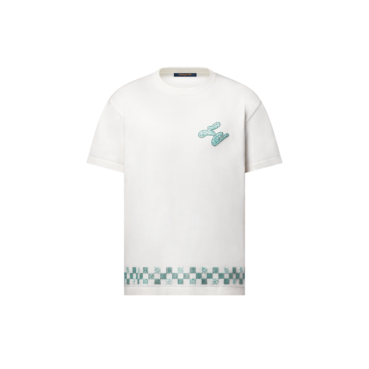 T-Shirt Louis Vuitton Tee-shirt Manches Courtes Ornementé