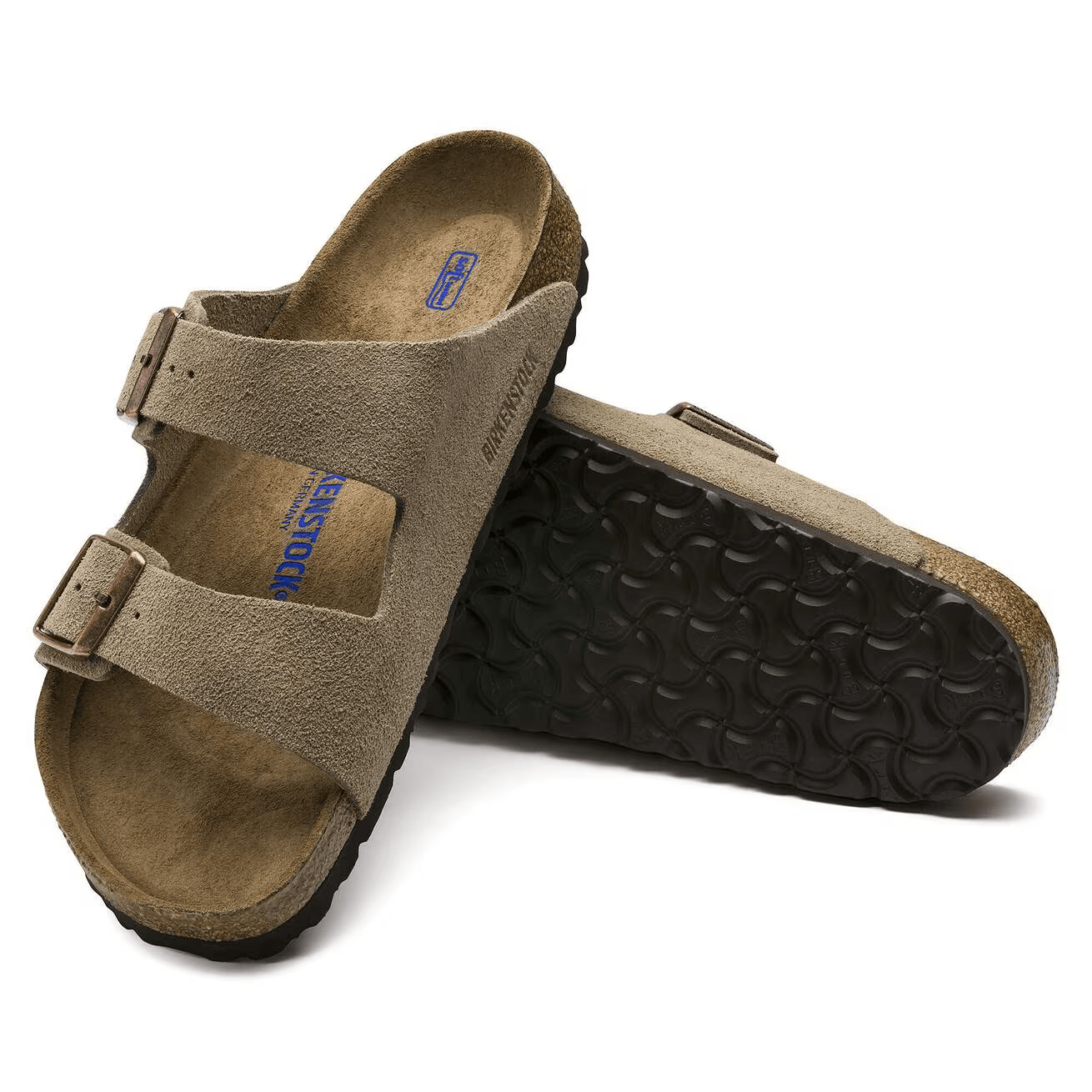 Sandales Birkenstock Arizona Taupe — vue 3