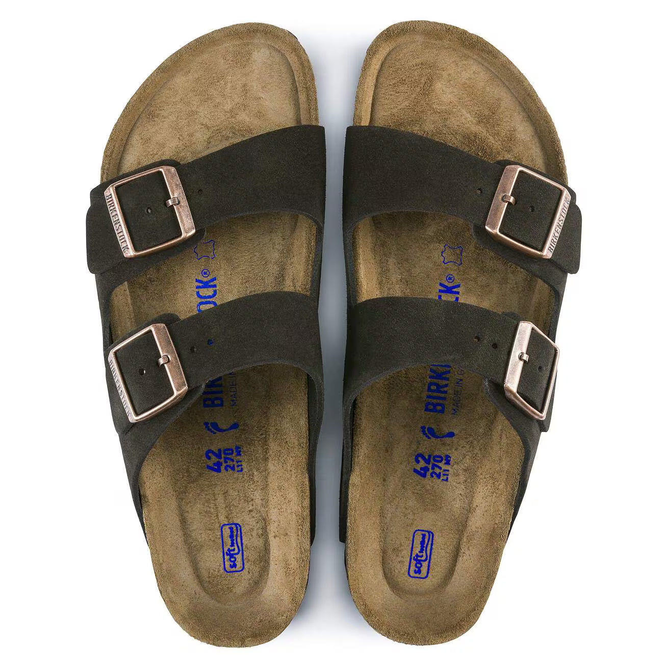 Sandales Birkenstock Arizona Moka — vue 4