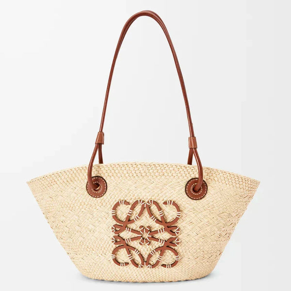 Panier Loewe Anagram Iraca Petit Naturel (F)