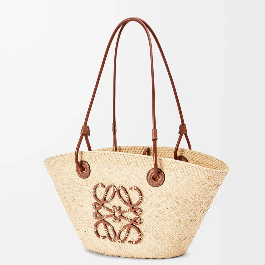 Panier Loewe Anagram Iraca Petit Naturel (F) — vue 5