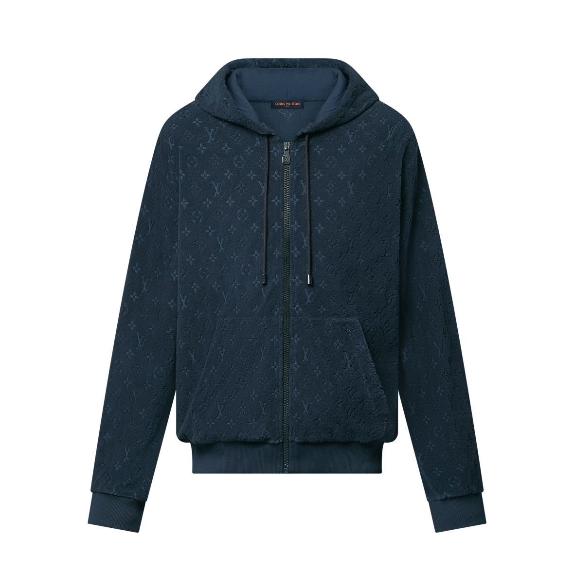 Hoodie Louis Vuitton Monogram Zippé En French Terry
