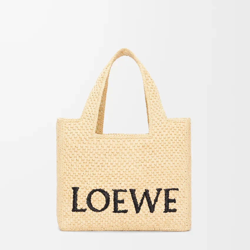 Sac Loewe Font Petit Raphia (F)
