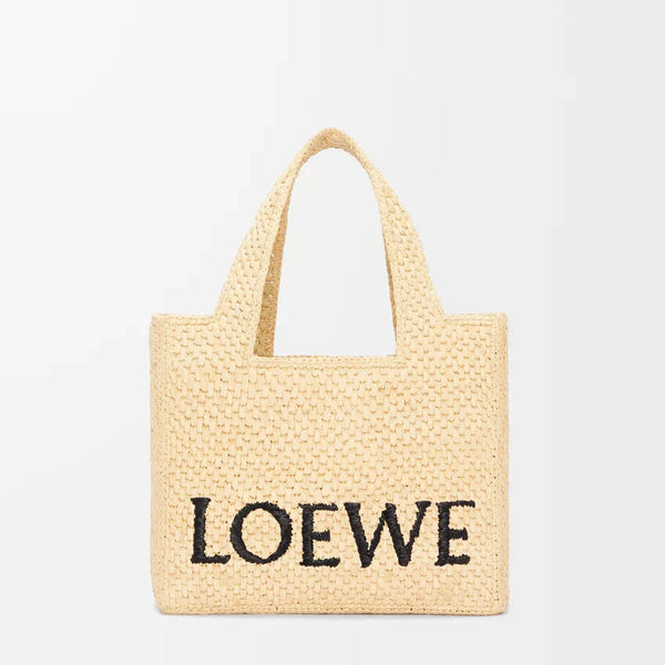 Sac Loewe Font Petit Raphia (F)