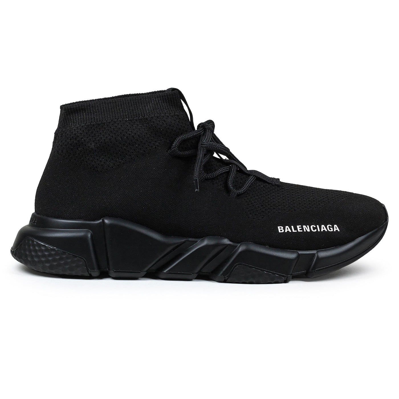 Baskets Balenciaga Speed Knit Lace Sock Triple Noir