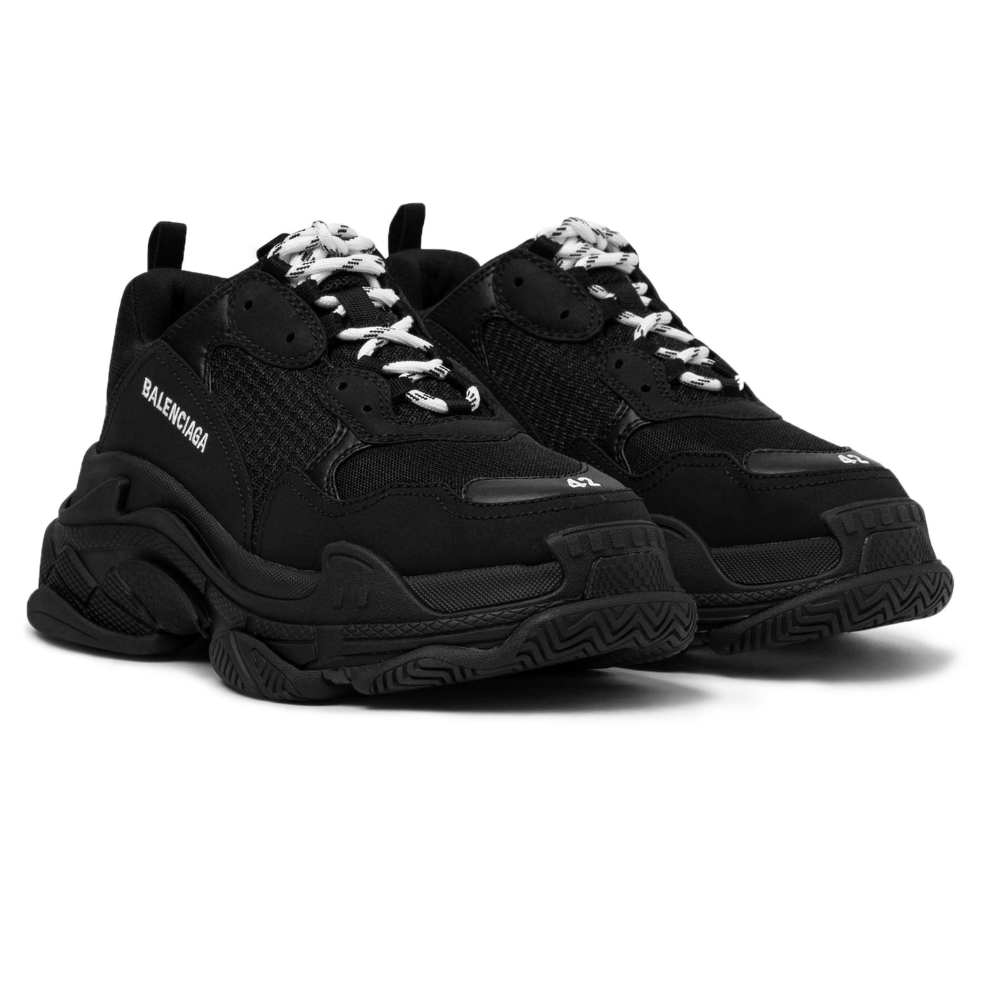 Baskets Balenciaga Triple S Triple Noir — vue 2