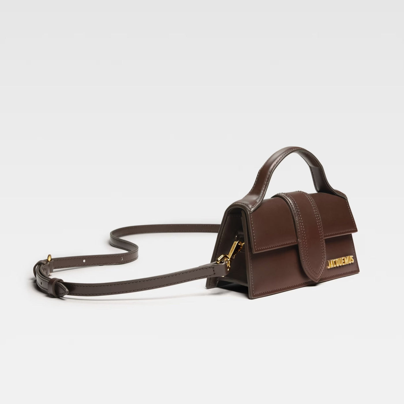 Sac Jacquemus le Bambino Marron — vue 2
