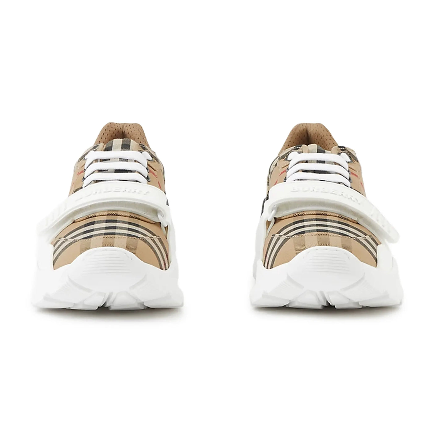 Baskets Burberry Vintage Check Cotton — vue 2