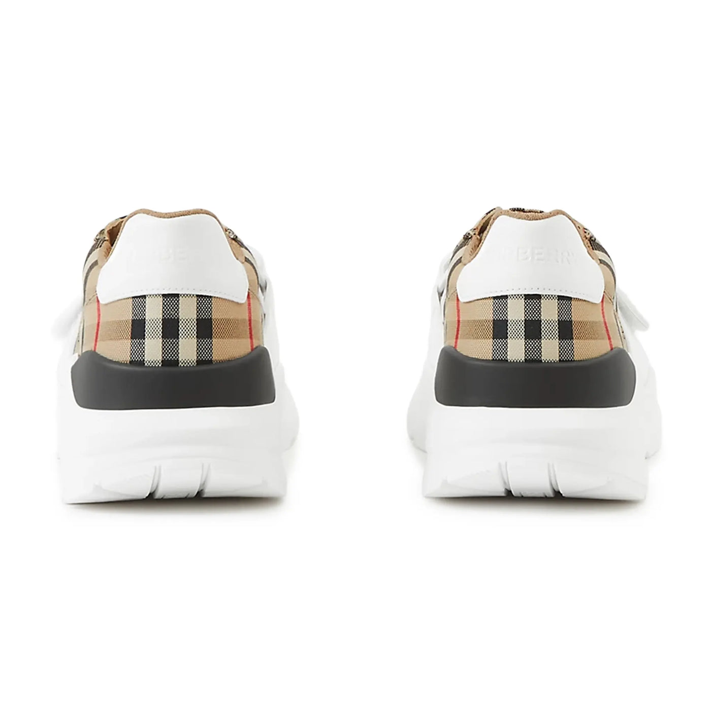 Baskets Burberry Vintage Check Cotton — vue 3