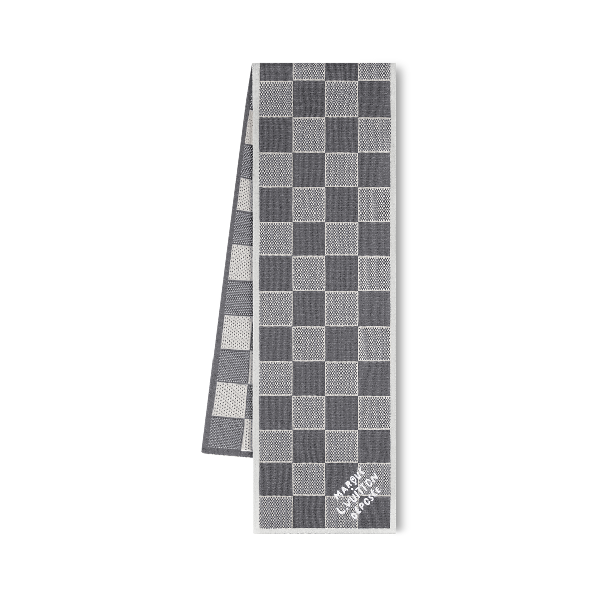 Bonnet Louis Vuitton Damier Heritage Gris — vue 5