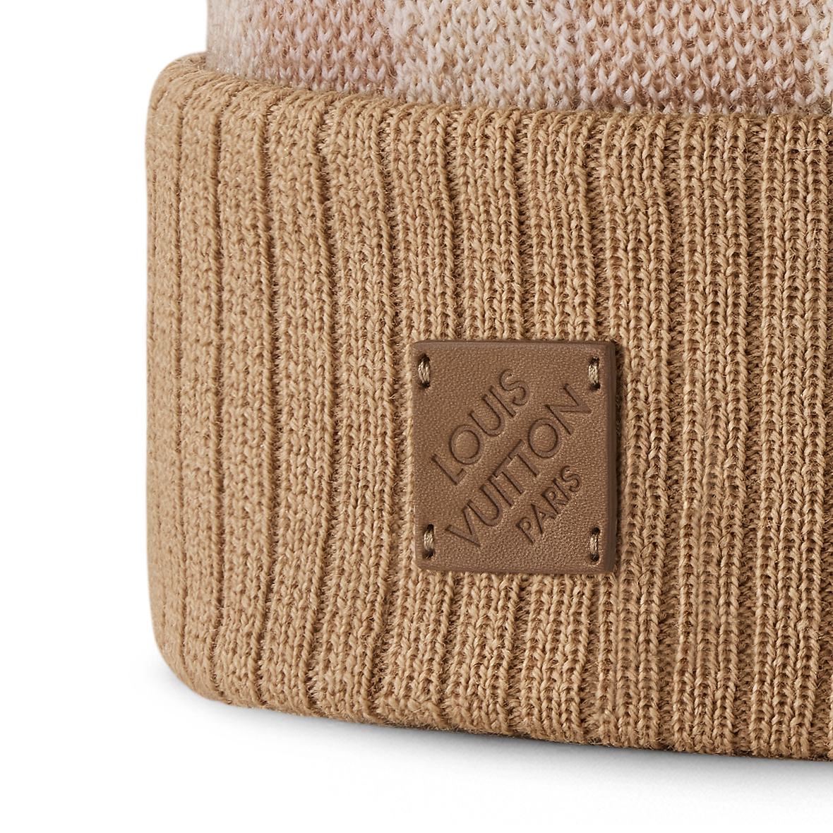 Bonnet Louis Vuitton Néo Petit Damier Beige — vue 4