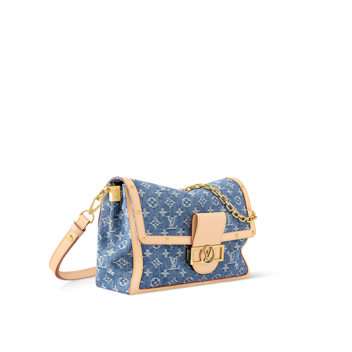 Sac Louis Vuitton Dauphine Soft GM (F) — vue 3