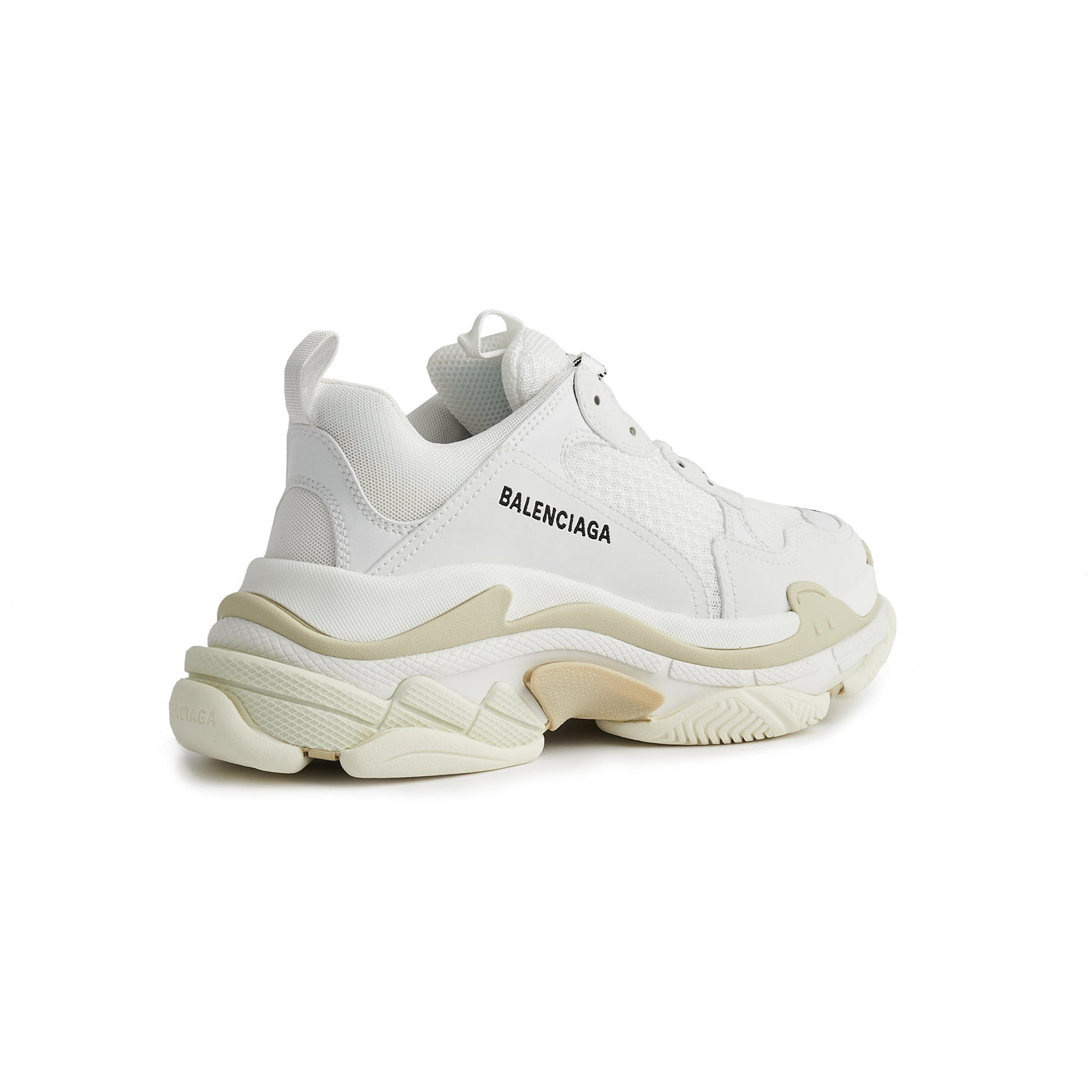 Baskets Balenciaga Triple S Blanc — vue 3