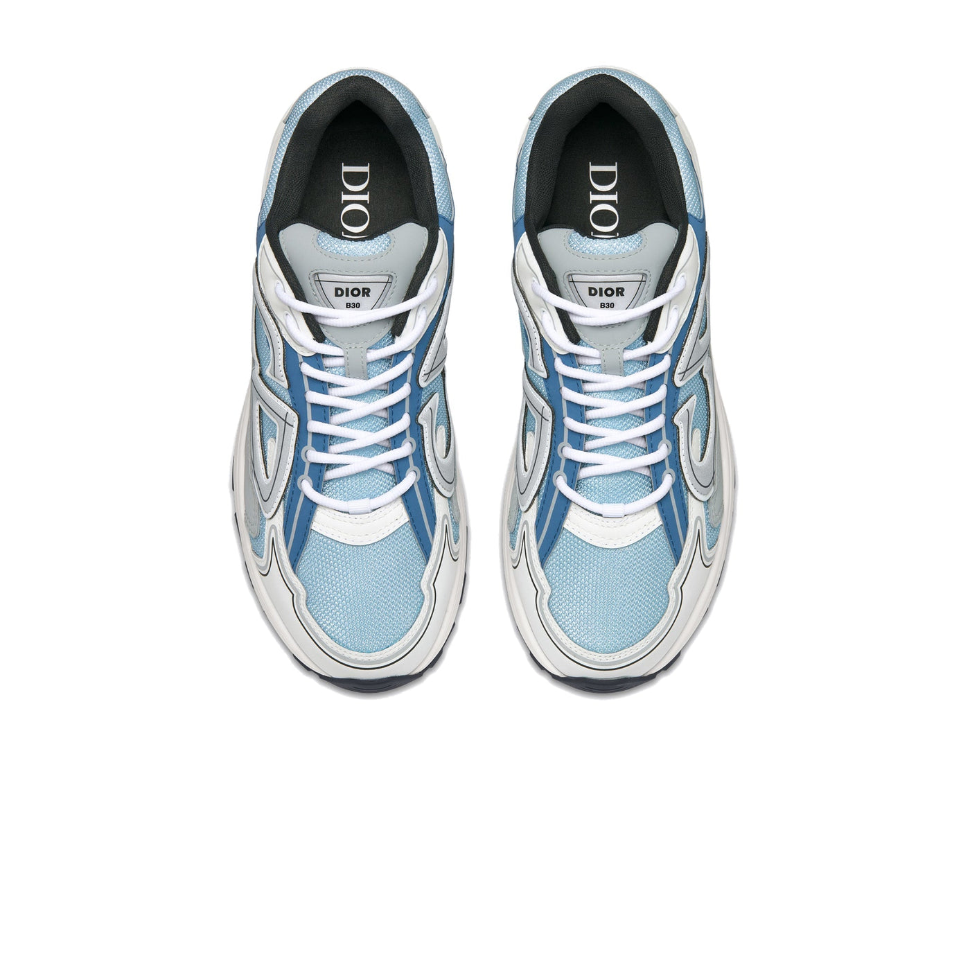 Baskets Dior B30 Bleu Clair — vue 4