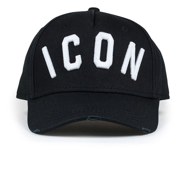 Casquette Dsquared2 Icon Baseball Noir Blanc