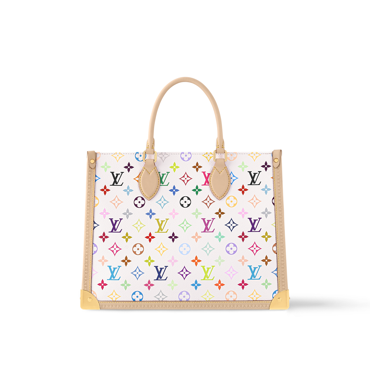 Sac Louis Vuitton Takashi Murakami Onthego MM (F) — vue 5