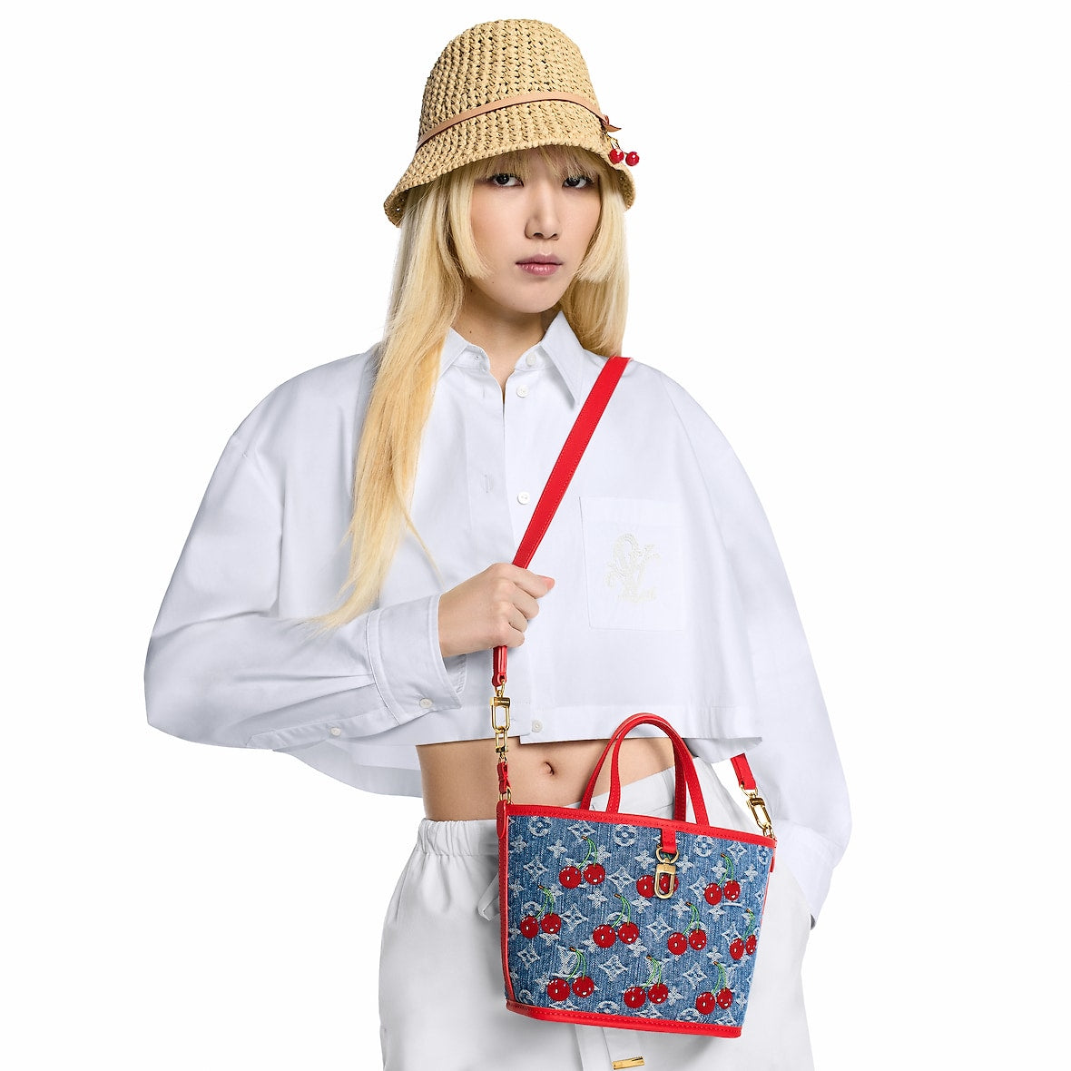 Sac Louis Vuitton Takashi Murakami Neverfull Inside Out BB (F) — vue 2