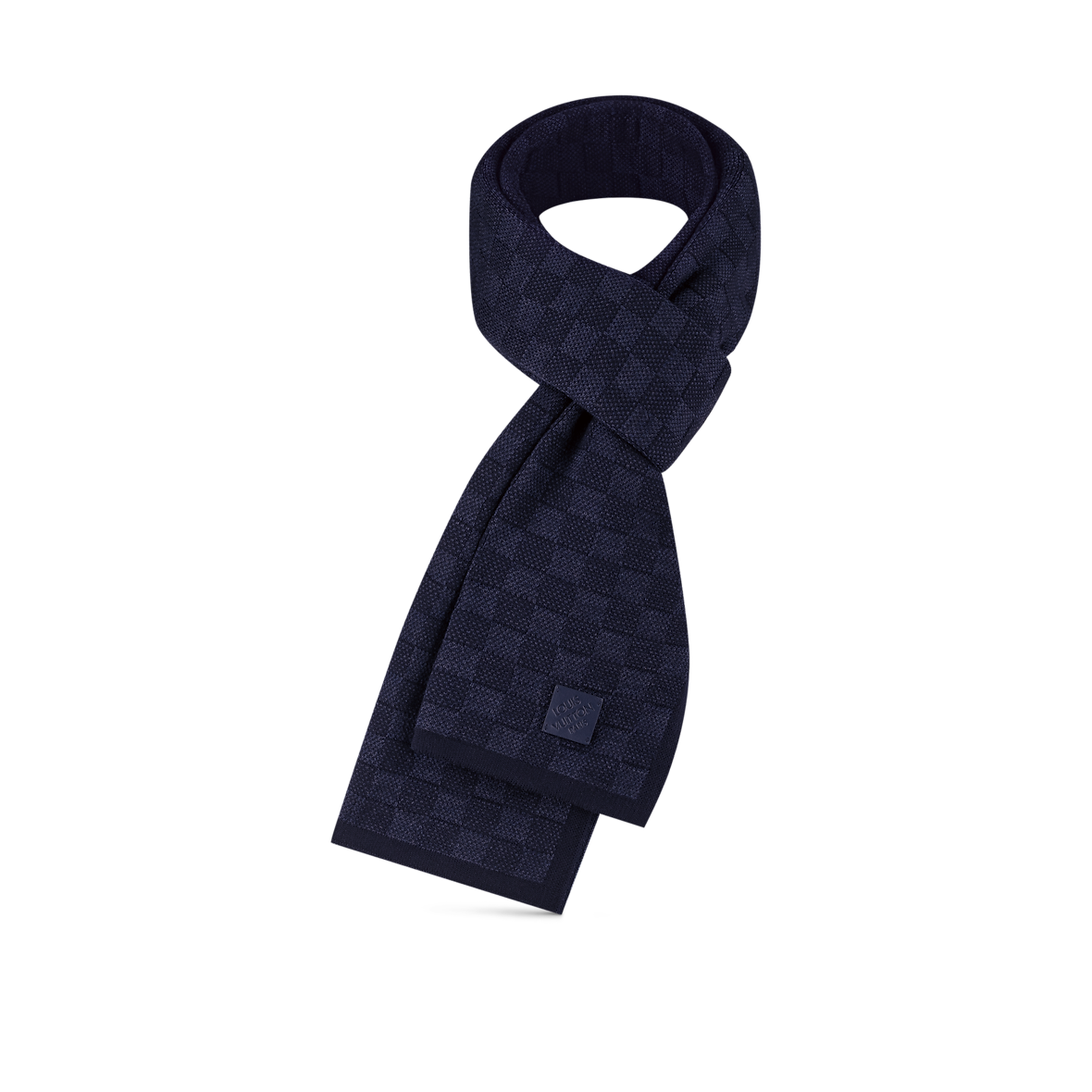 Bonnet Louis Vuitton Néo Petit Damier Bleu Marine — vue 6