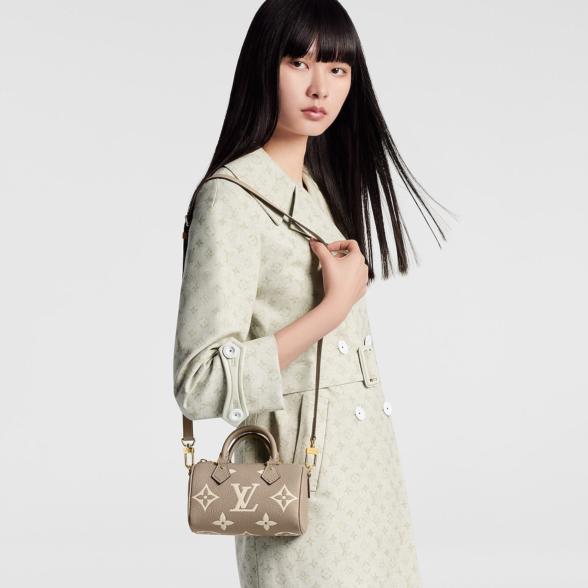 Sac Louis Vuitton Nano Speedy (F) — vue 7