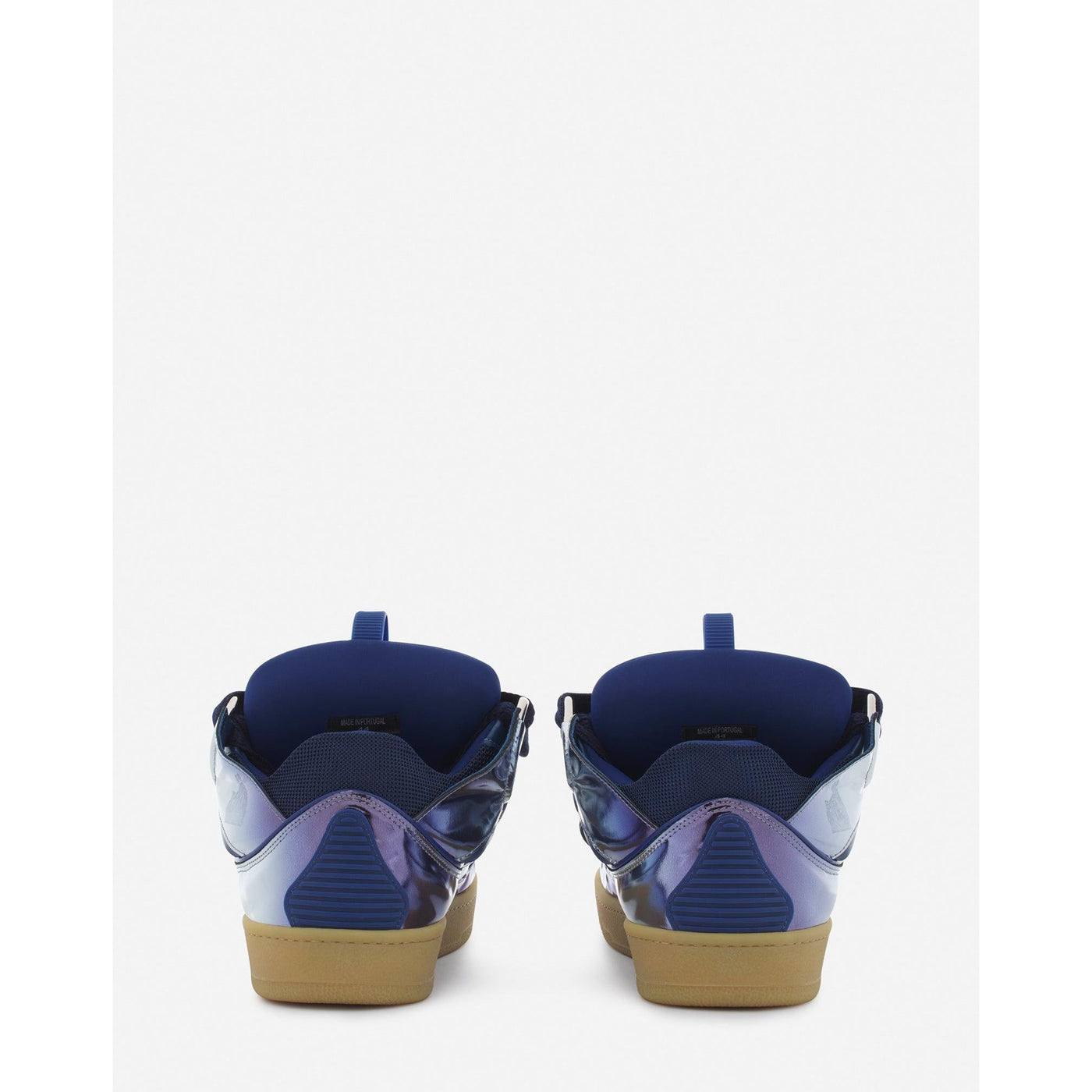 Baskets Lanvin Curb Bleuet Métallisé — vue 5