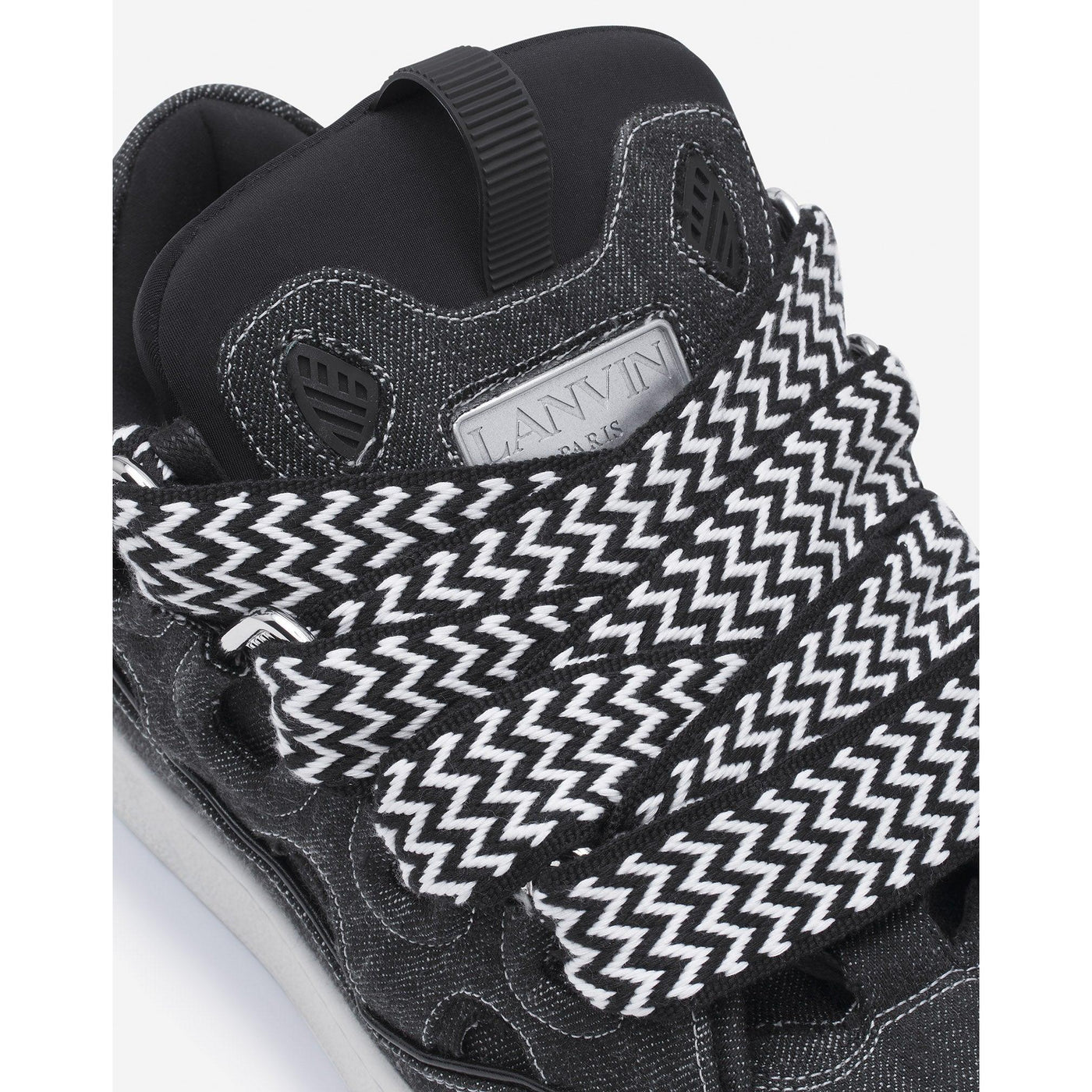 Baskets Lanvin Curb Noir — vue 5