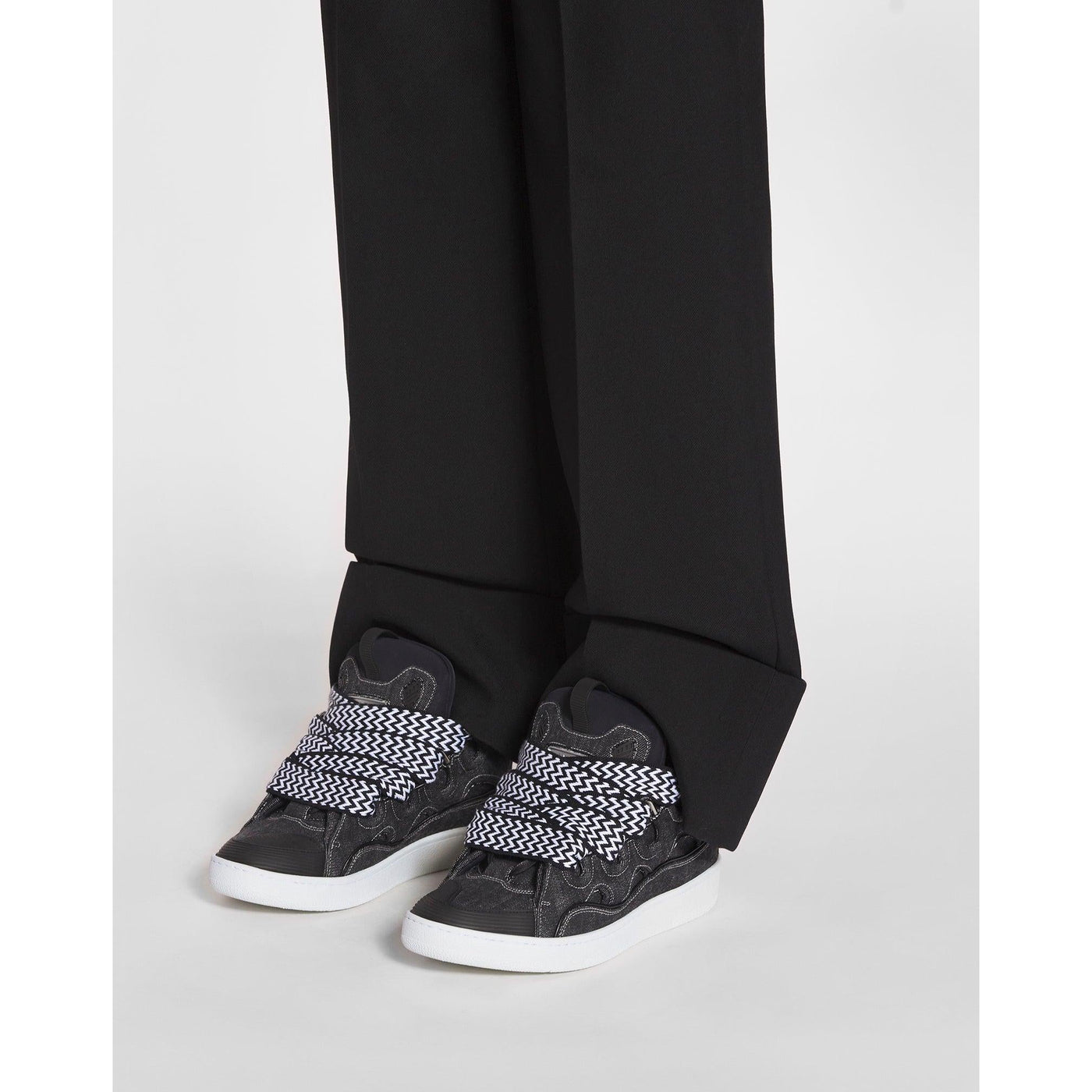 Baskets Lanvin Curb Noir — vue 6