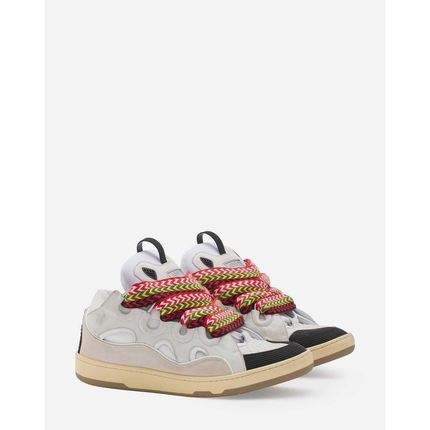 Baskets Lanvin Curb Blanc — vue 2