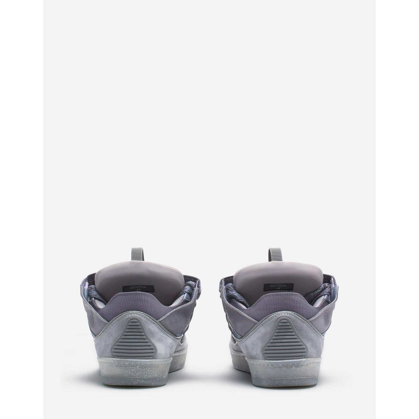 Baskets Lanvin Curb Gris Clair (F) — vue 4
