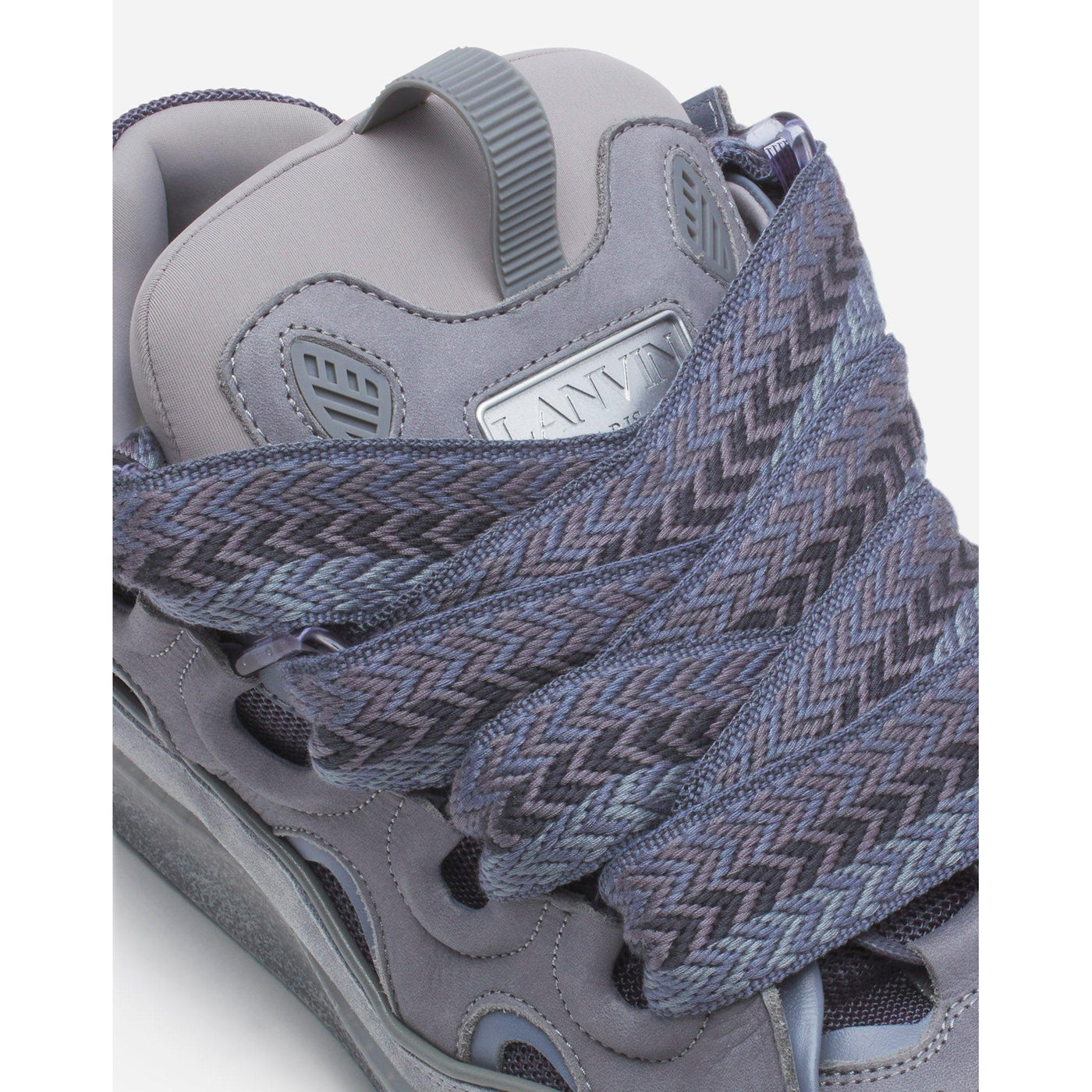 Baskets Lanvin Curb Gris Clair (F) — vue 5