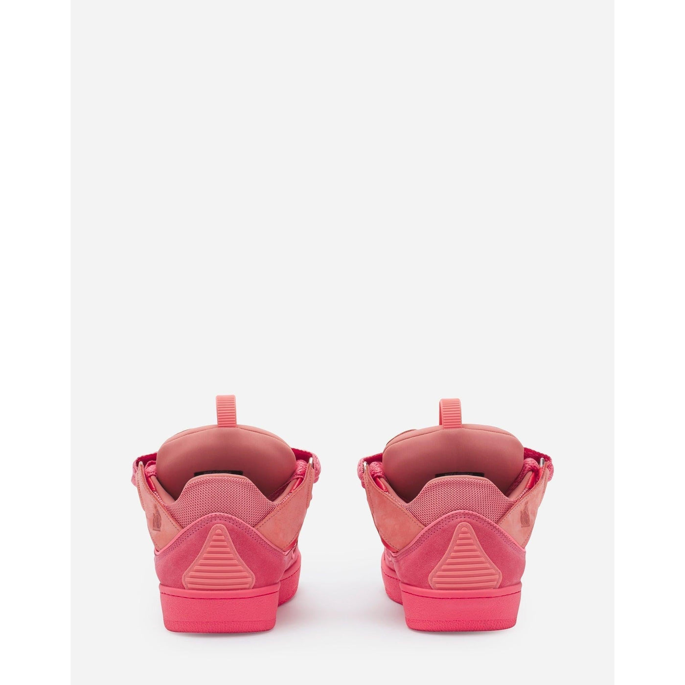 Baskets Lanvin Curb Rose Fluo (F) — vue 4