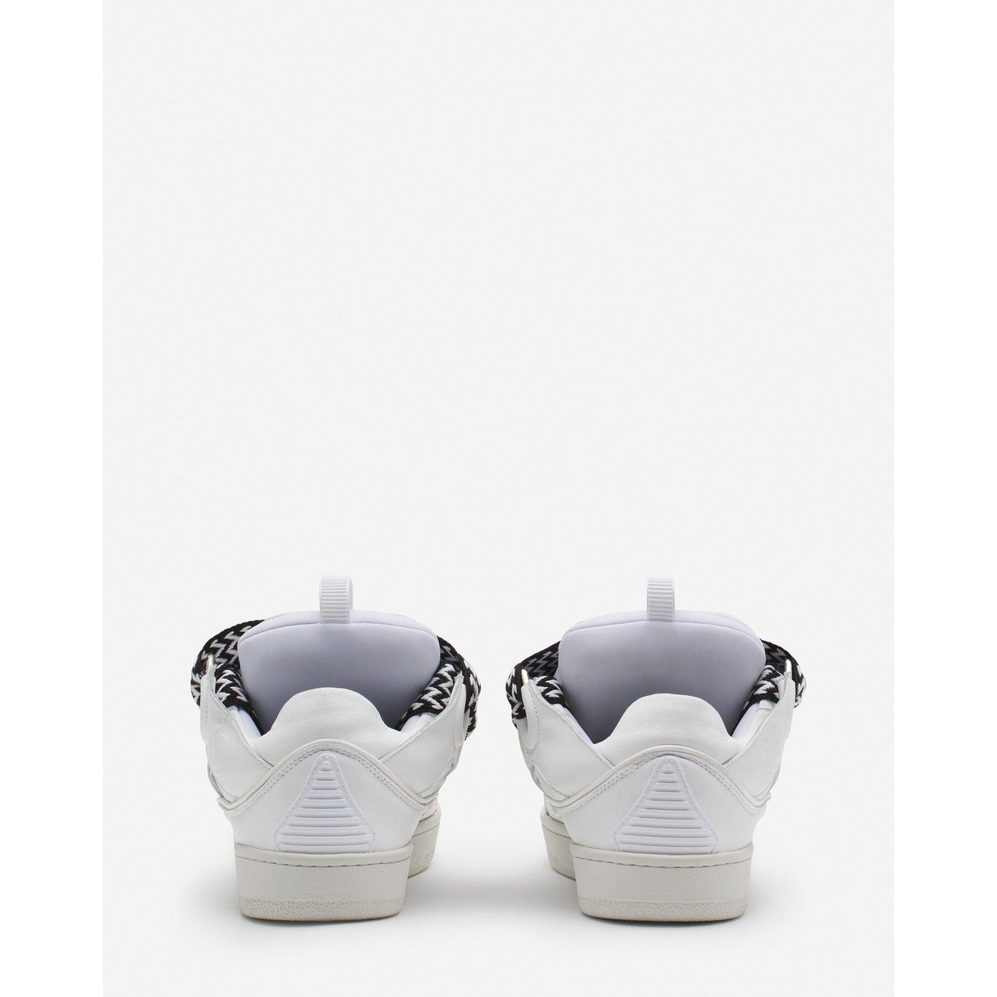 Baskets Lanvin Future Curb 3.0 Blanc/Noir (F) — vue 3