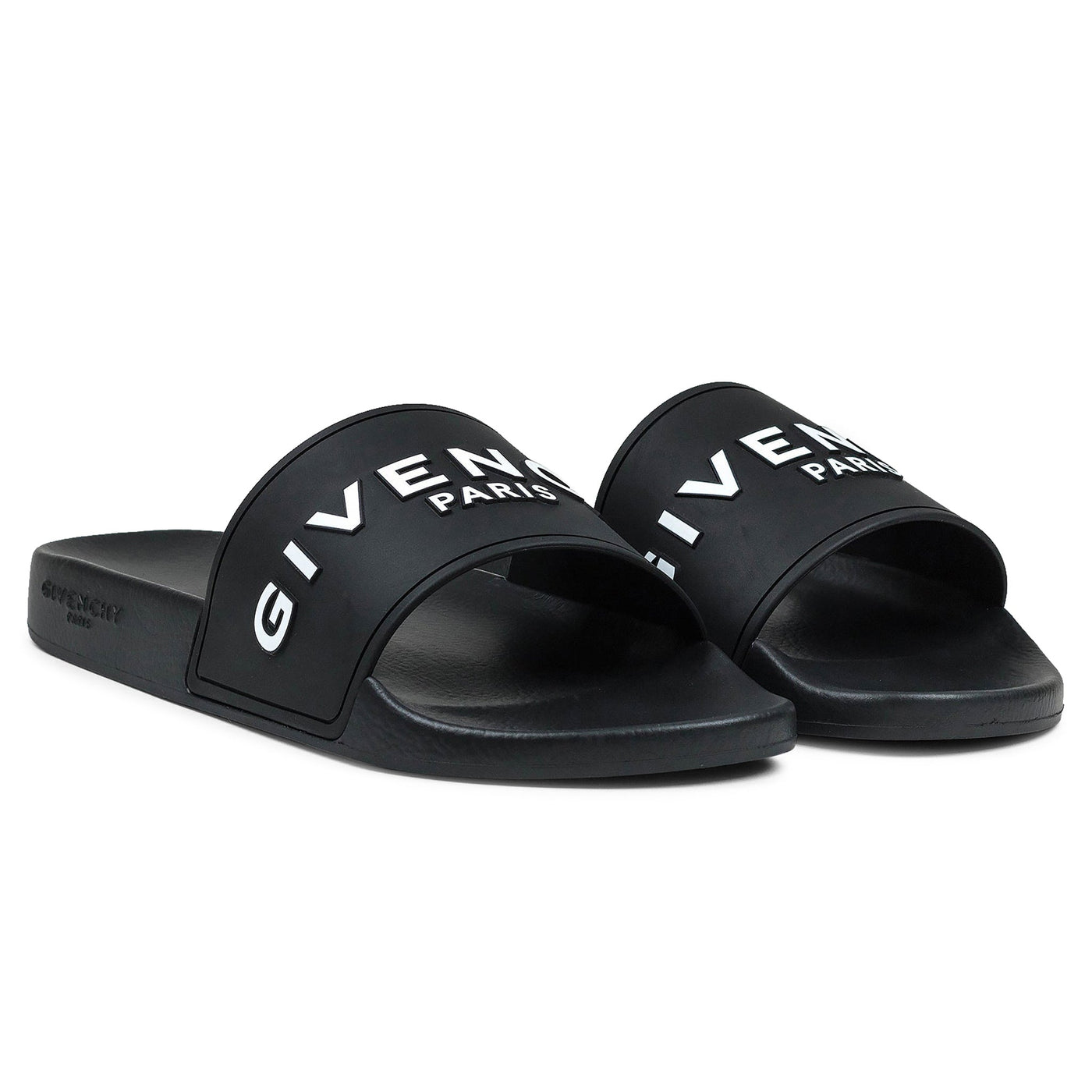 Claquettes Givenchy Paris 3D Noir Pool — vue 4