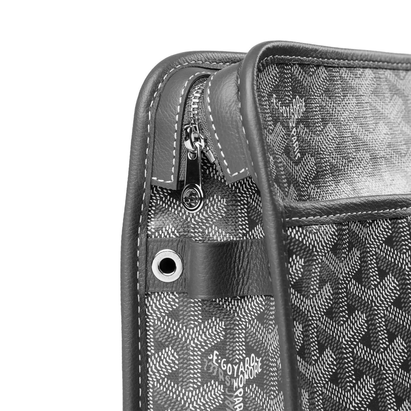 Trousse de toilette Goyard Jouvence MM Gris Washbag — vue 6