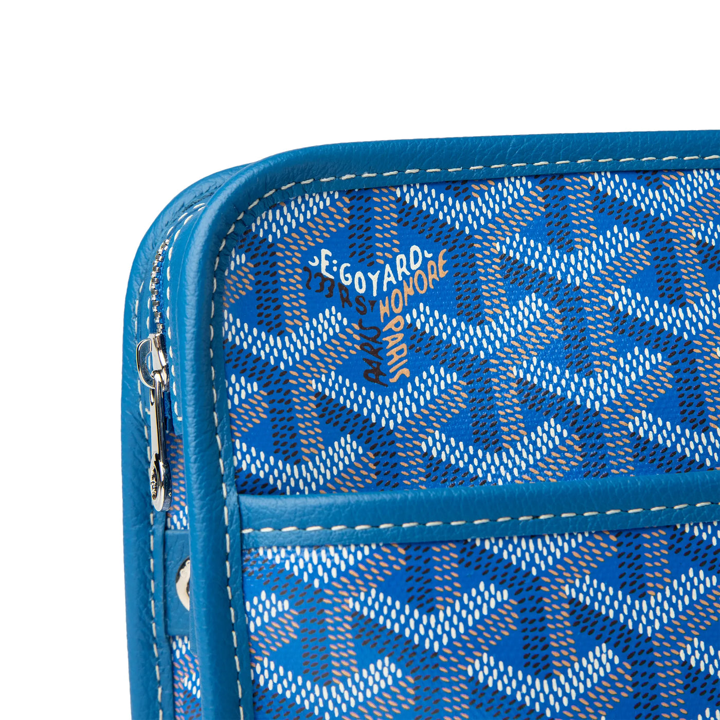 Trousse de toilette Goyard Jouvence MM Sky Bleu Washbag — vue 6
