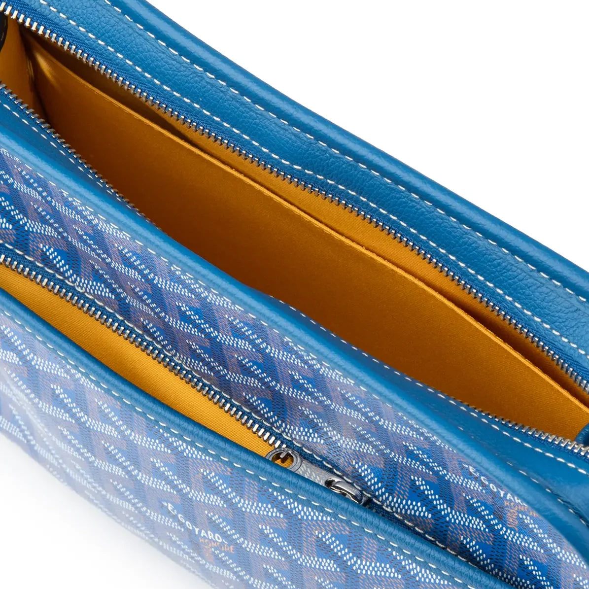 Trousse de toilette Goyard Jouvence MM Sky Bleu Washbag — vue 3