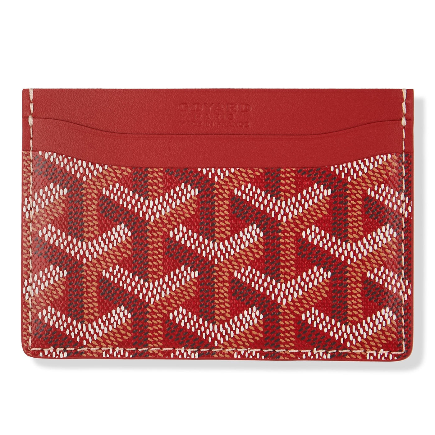 Porte-cartes Goyard Saint Sulpice Rouge — vue 2