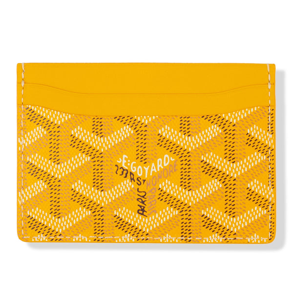 Porte-cartes Goyard Saint Sulpice Jaune