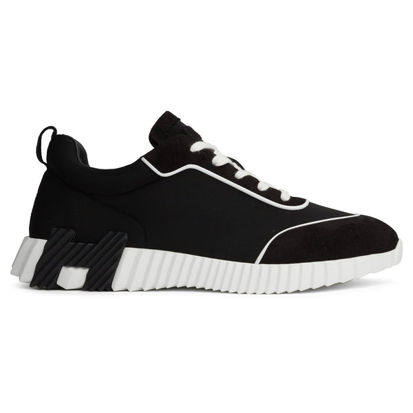 Baskets Hermès Bouncing Noir Blanc