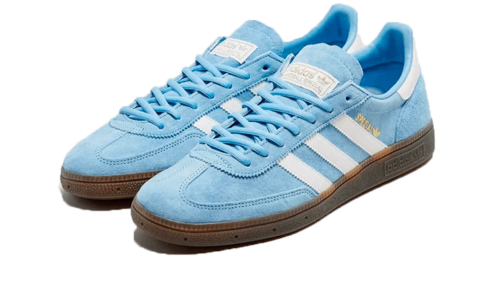 Baskets Adidas Spezial Bleu Clair — vue 2