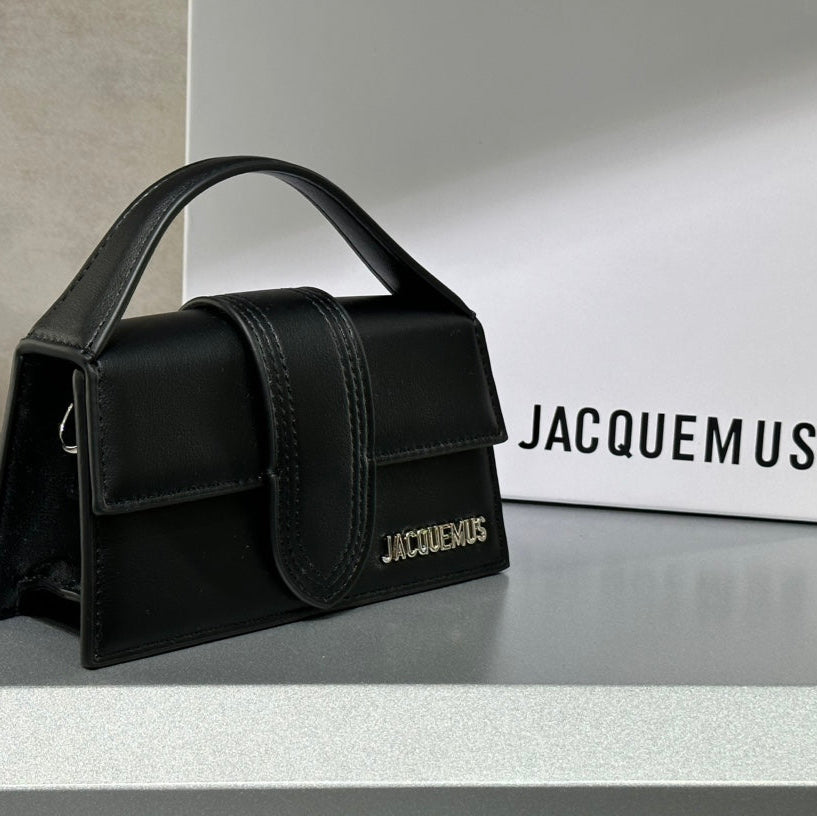 Sac Jacquemus le Grand Bambino Noir (F) — vue 2