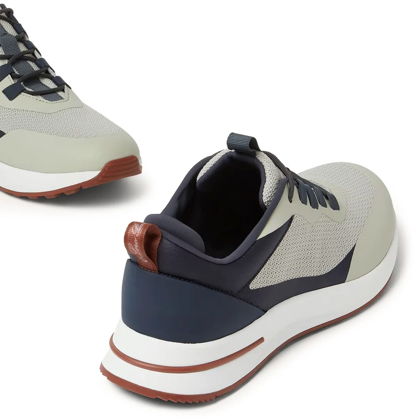 Baskets Loro Piana Week End Walk Linen Mesh — vue 4