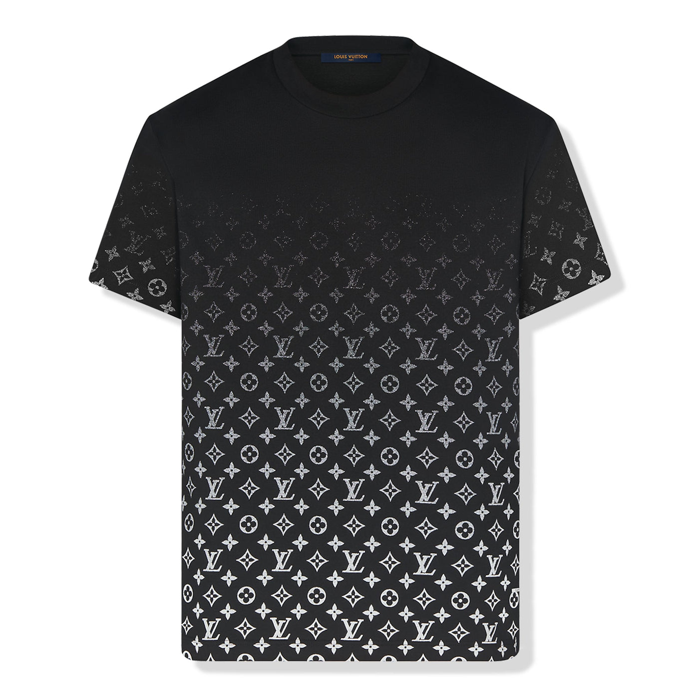 T-Shirt Louis Vuitton Monogram Gradient Noir Blanc T Shirt