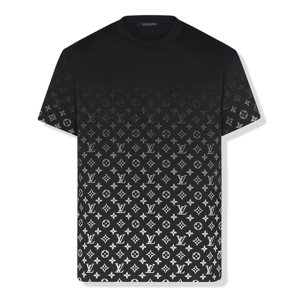 T-Shirt Louis Vuitton Monogram Gradient Noir Blanc T Shirt