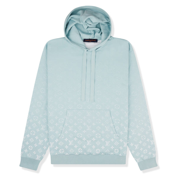 Hoodie Louis Vuitton Monogram Gradient Bleu
