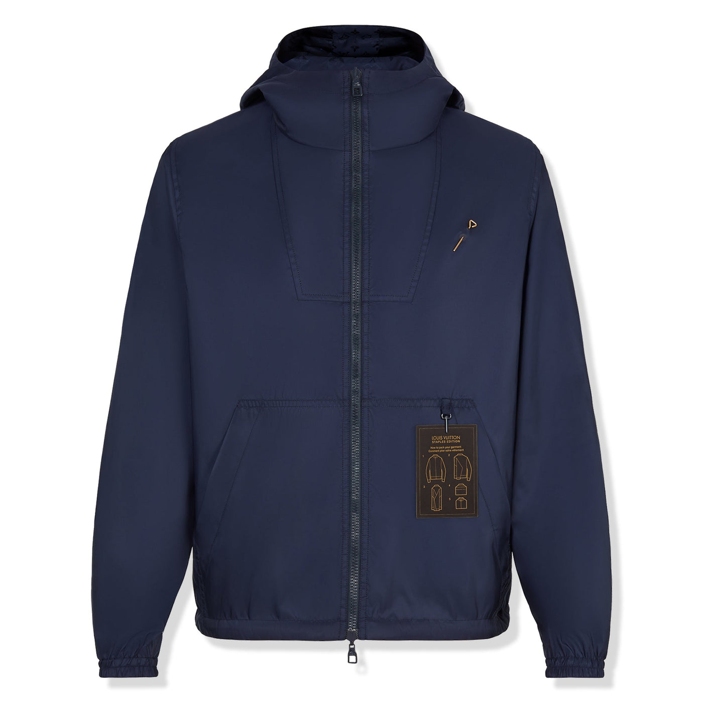 Coupe-vent Louis Vuitton Monogram Reversible Marine Windbreaker