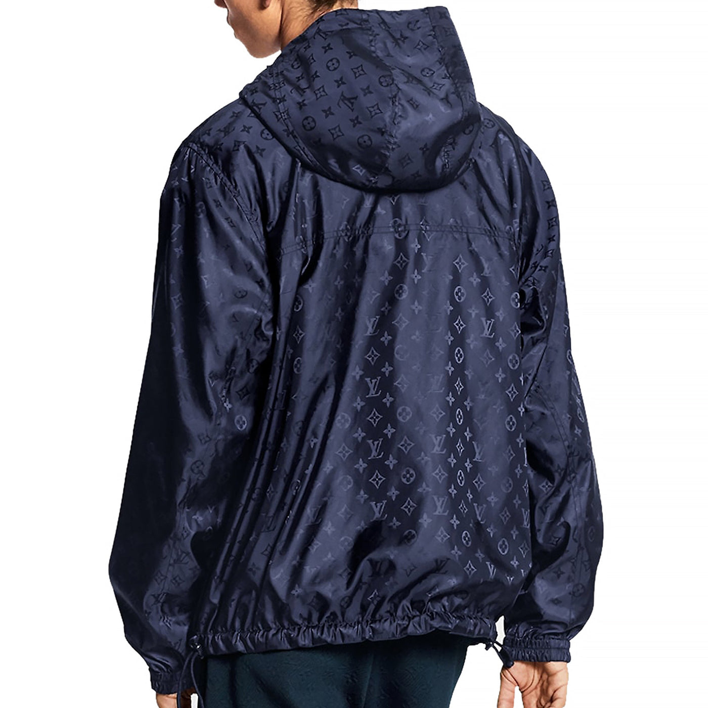 Coupe-vent Louis Vuitton Monogram Reversible Marine Windbreaker — vue 3